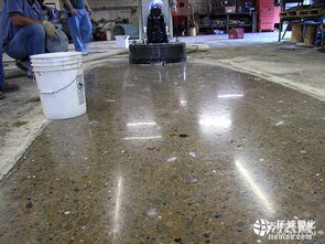 混泥土地面翻新与结晶技术